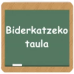 biderkatzeko taula android application logo